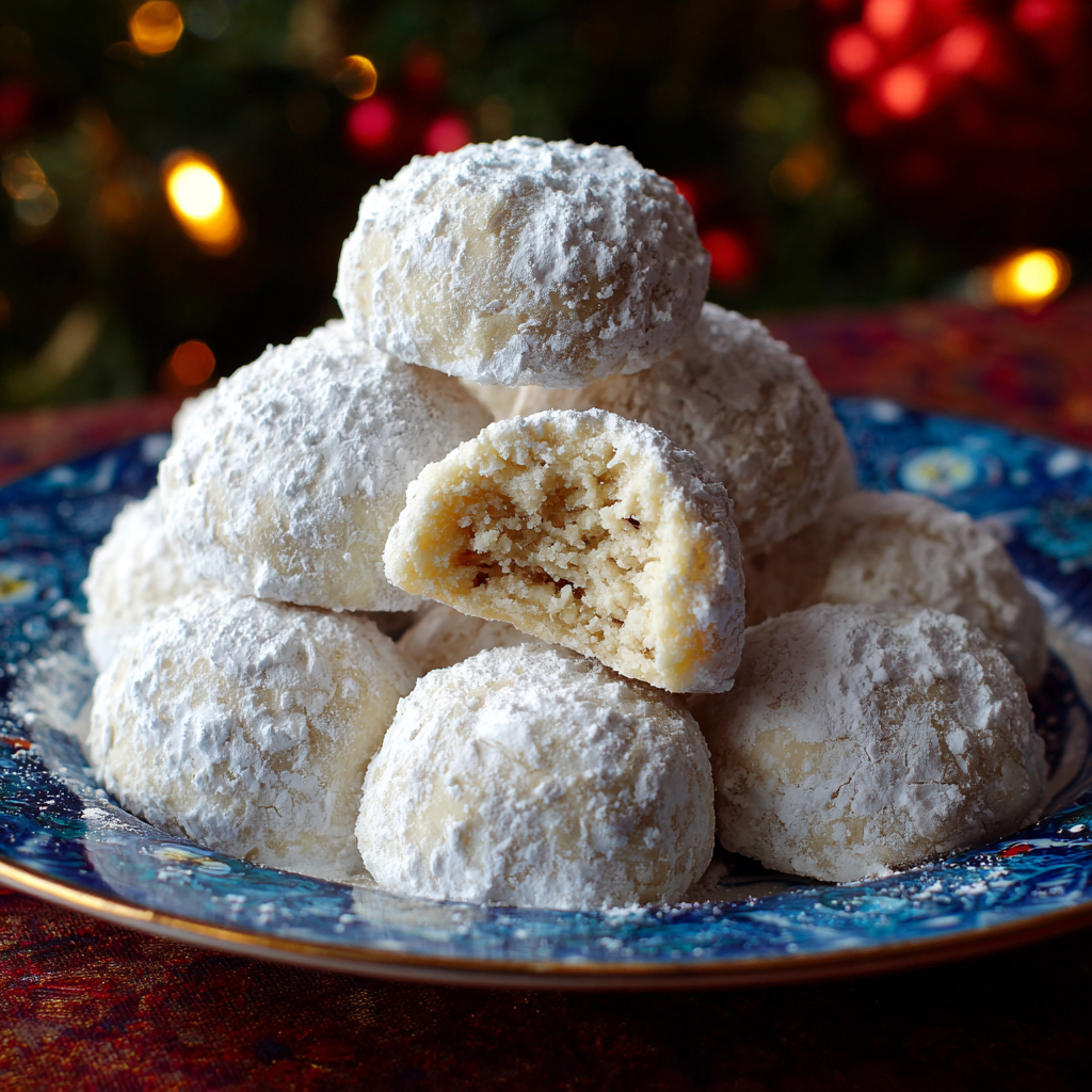 Pecan Snowball Cookies